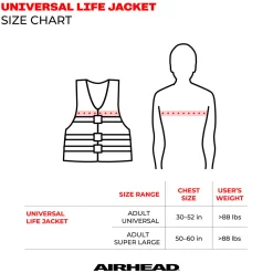 Airhead Base Paddle Life Jacket Vest | Youth-Adult