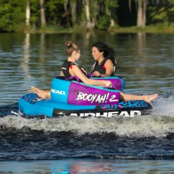 Airhead Booyah! 2 | 1-2 Rider Towable Tube for Boating