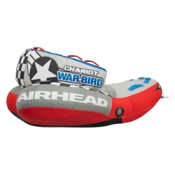 Airhead Chariot Warbird 3 | 1-3 Rider Towable Tube for Boating