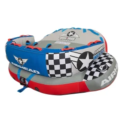 Airhead Chariot Warbird 3 | 1-3 Rider Towable Tube for Boating