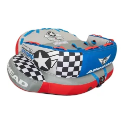 Airhead Chariot Warbird 3 | 1-3 Rider Towable Tube for Boating