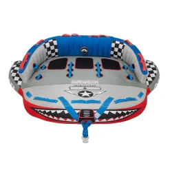 Airhead Chariot Warbird 3 | 1-3 Rider Towable Tube for Boating