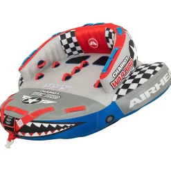 Airhead Chariot Warbird 2 | 1-2 Rider Towable Tube for Boating