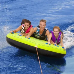 Airhead Comfort Shell 75 | 1-3 Rider Towable Tube for Boating