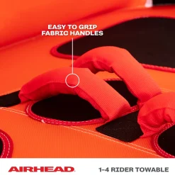 Airhead Great Big Mable® | 1-4 Rider Towable Tube for Boating