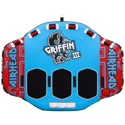 Airhead Griffin 3 | 1-3 Rider Towable Tube for Boating