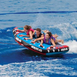 Airhead Griffin 3 | 1-3 Rider Towable Tube for Boating