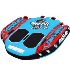 Airhead Griffin 2 | 1-2 Rider Towable Tube for Boating