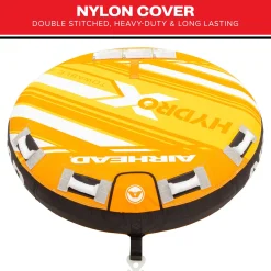 Airhead Hydro-X 2 | 1-2 Rider Towable Tube for Boating *Walmart Exclusive*