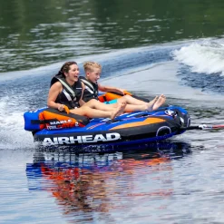 Airhead Mable® Tailgate 2 | 1-2 Rider Towable Tube for Boating