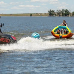 Airhead Orb Booster Ball | Towable Tube Rope for Boating - 60 ft.