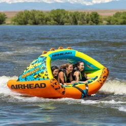 Airhead Poparazzi 3 | 1-3 Rider Towable Tube for Boating