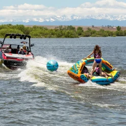 Airhead Poparazzi 3 | 1-3 Rider Towable Tube for Boating