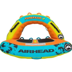 Airhead Poparazzi 2 | 1-2 Rider Towable Tube for Boating
