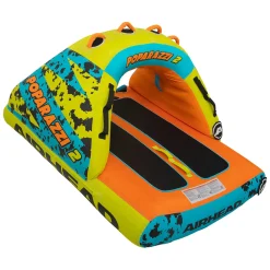 Airhead Poparazzi 2 | 1-2 Rider Towable Tube for Boating