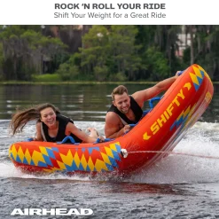 Airhead Shifty | 1-2 Rider Towable Tube for Boating