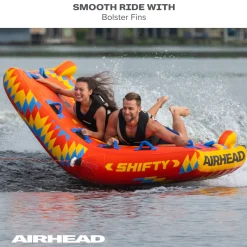 Airhead Shifty | 1-2 Rider Towable Tube for Boating