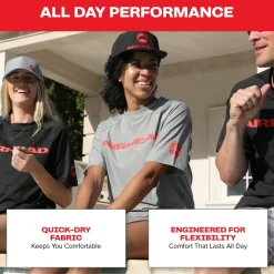 Airhead Short Sleeve T-Shirt | Marl Grey