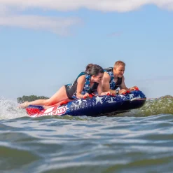 Airhead Stars & Stripes 2 | 1-2 Rider Towable Tube for Boating