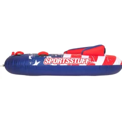 Airhead Stars & Stripes 3 | 1-3 Rider Towable Tube for Boating