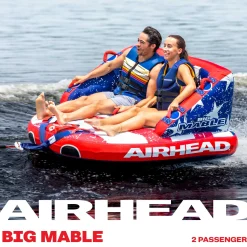 Airhead Stars & Stripes Big Mable® | 1-2 Rider Towable Tube for Boating