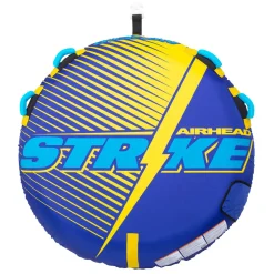 Airhead Strike Kit | 1 Rider Towable Tube, Pump & Rope for Boating
