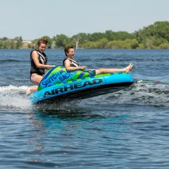 Airhead Switch Back 2 | 1-2 Rider Towable Tube for Boating