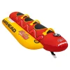 Airhead Triple Dog | 1-3 Rider Towable Tube for Boating