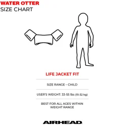 Airhead Water Otter Elite Life Jacket Vest | Child